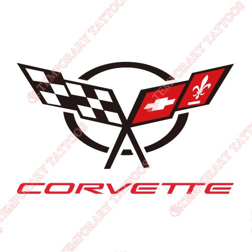 Corvette_1 Customize Temporary Tattoos Stickers NO.2041